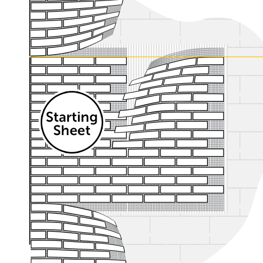 AMK sheets overlapping
